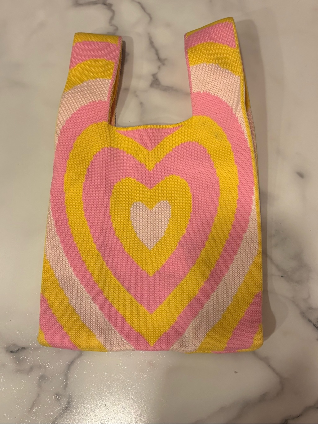 Boutique Heart Shopping Bag